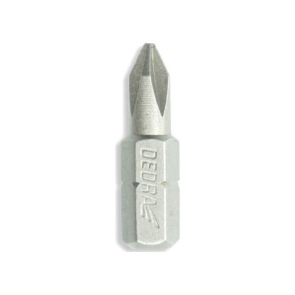 Dedra Końcówki wkrętakowe PH1x25mm, 3szt blister (18A02PH10-03)