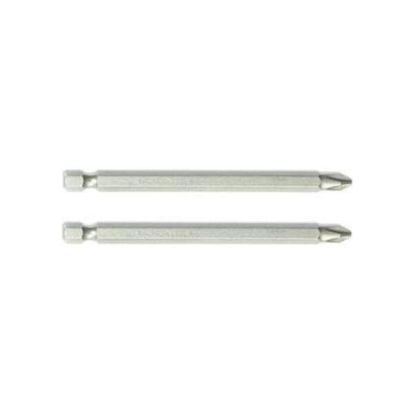 Dedra Końcówki wkrętakowe PH2x100mm, 2szt blister (18A06PH22-02)