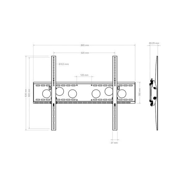 Hagor Uchwyt ścienny WH 85 T-HD 55'' - 110''