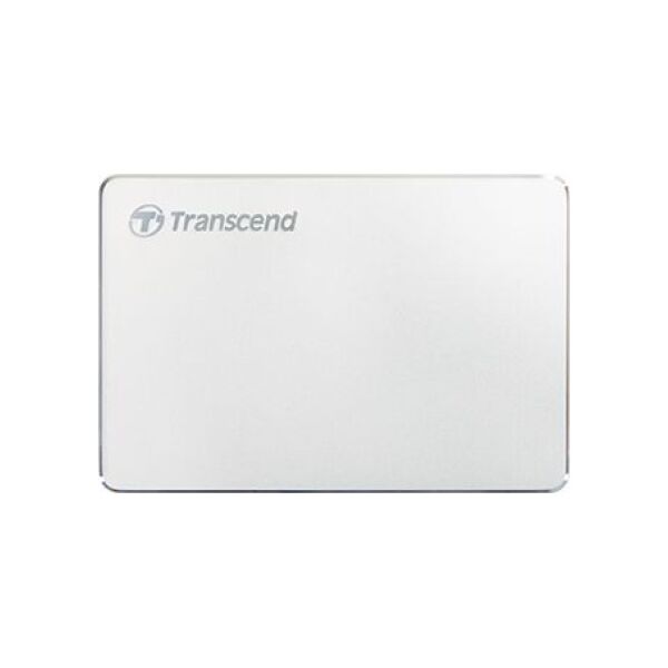 Dysk zewnętrzny HDD Transcend 25C3S 2TB Srebrny (TS2TSJ25C3S)