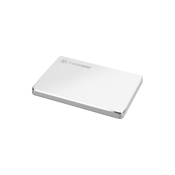 Dysk zewnętrzny HDD Transcend 25C3S 2TB Srebrny (TS2TSJ25C3S)
