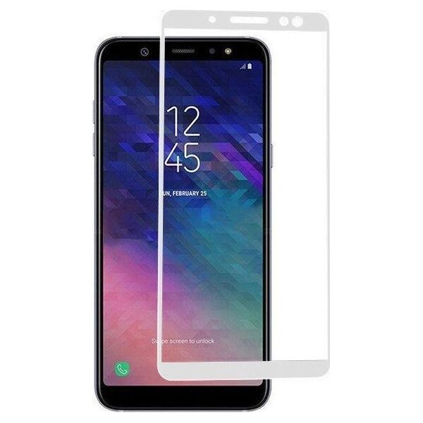 SZKŁO HARTOWANE 6D HUAWEI Y6 2019 / HONOR 8A BIAŁY standard