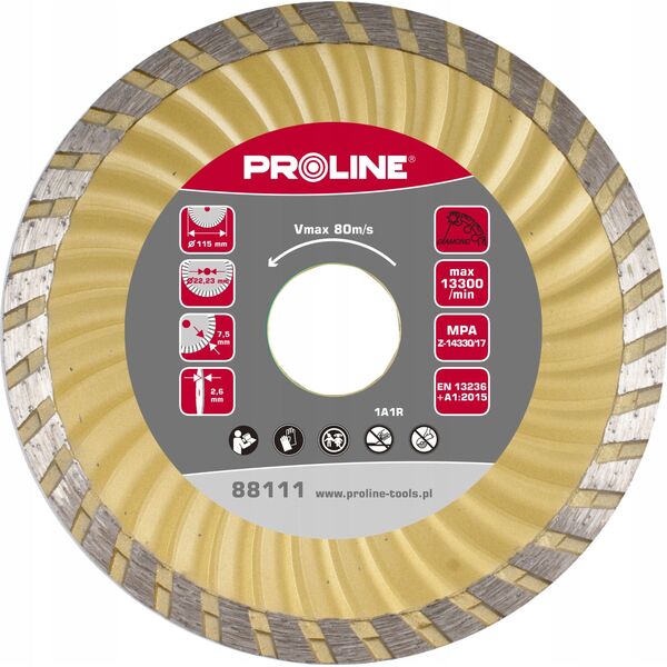Pro-Line tarcza diamentowa super turbo 115x2.2x7.2x22.2 (88111)