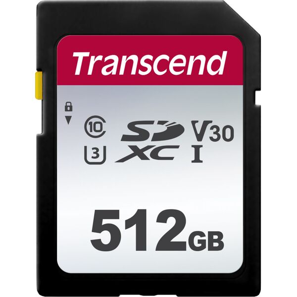Karta Transcend 300S SDXC 512 GB Class 10 UHS-I/U3  (TS512GSDC300S)