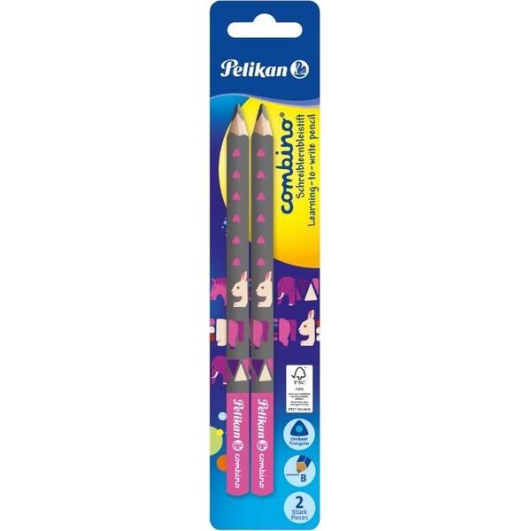 Pelikan Ołówek Combino pink BL 2szt