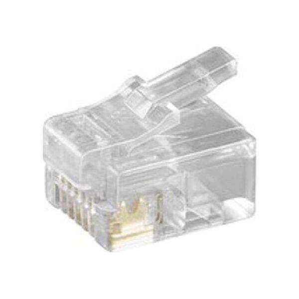MicroConnect Wtyk modułowy RJ12, 10szt. (KON502-10R)