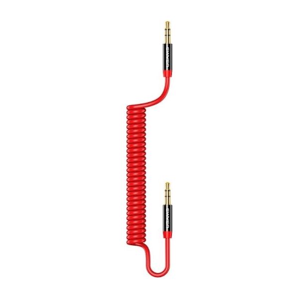 Kabel Usams Jack 3.5mm - Jack 3.5mm 1.2m czerwony (63656-uniw)