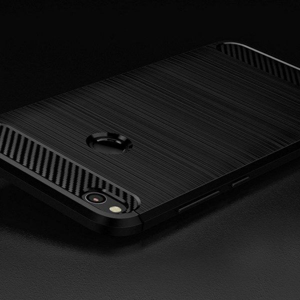 CASE ETUI CARBON LUX CZARNY HUAWEI NOVA 4