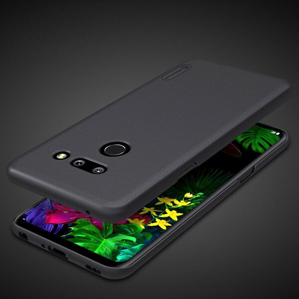 Nillkin Etui Nillkin Frosted Shield LG G8 ThinQ - Black uniwersalny