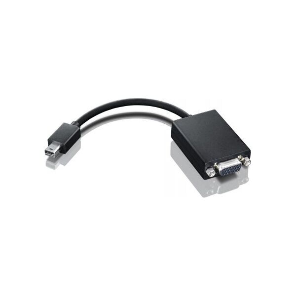 Adapter AV Lenovo DisplayPort Mini - D-Sub (VGA) czarny (03X6402)