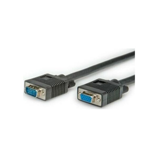 Kabel Roline D-Sub (VGA) - D-Sub (VGA) 2m czarny (JAB-208074)