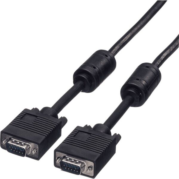 Kabel Roline D-Sub (VGA) - D-Sub (VGA) 15m czarny (JAB-1944135)