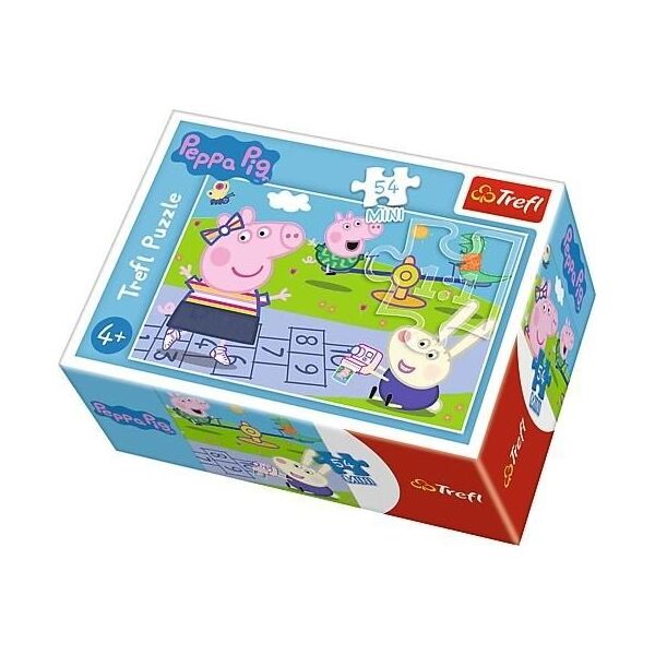 Trefl Puzzle 54 mini Wesoły dzień Świnki Peppy 3