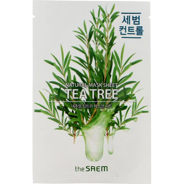 theSaem Maseczka do twarzy Natural Mask Shee Tea Tree odświeżająca 21ml
