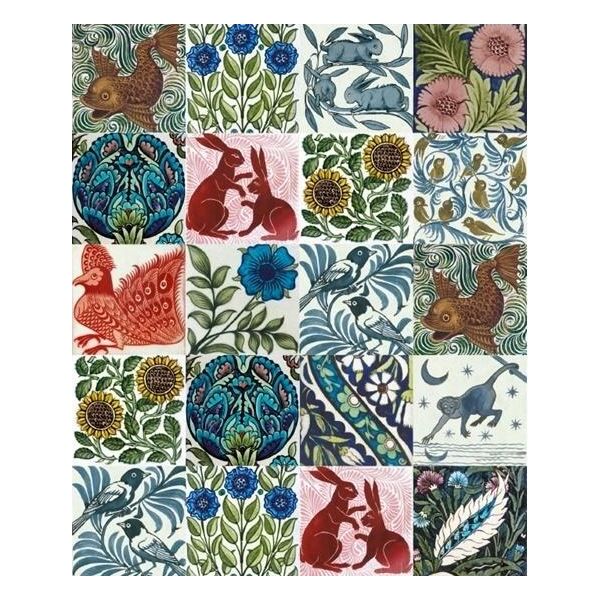 Museums & Galleries Karnet 17x14 Arts and Crafts tile designs