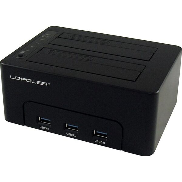 Stacja dokująca LC-Power 2.5"/3.5" SATA - USB 3.2 Gen 1 (LC-DOCK-U3-HUB)