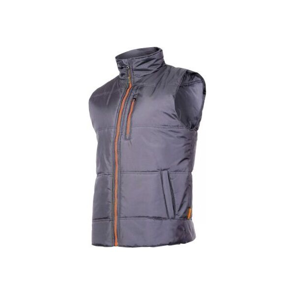 Lahti Pro Bezrękawnik Ocieplany Szaro-pomarańczowy, 2xl (L4130905)