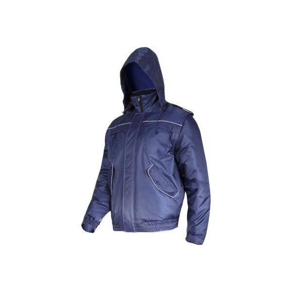 Lahti Pro Kurtka Ocieplana Granatowa z Odpinanymi Rękawami 3XL (L4092706)