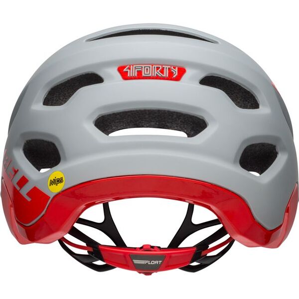 Bell Kask mtb 4Forty Integrated Mips cliffhanger matte gloss gray crimson r. S (52–56 cm) (BEL-7101)