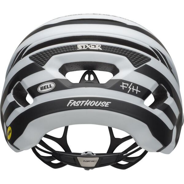 Bell Kask mtb Sixer Integrated Mips fasthouse stripes matte white black r. L (58-62 cm) (BEL-71015)