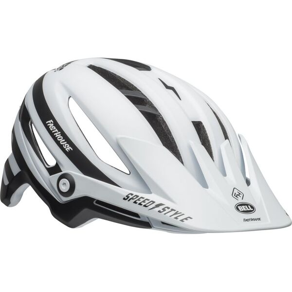 Bell Kask mtb Sixer Integrated Mips fasthouse stripes matte white black r. M (55-59 cm) (BEL-71015)