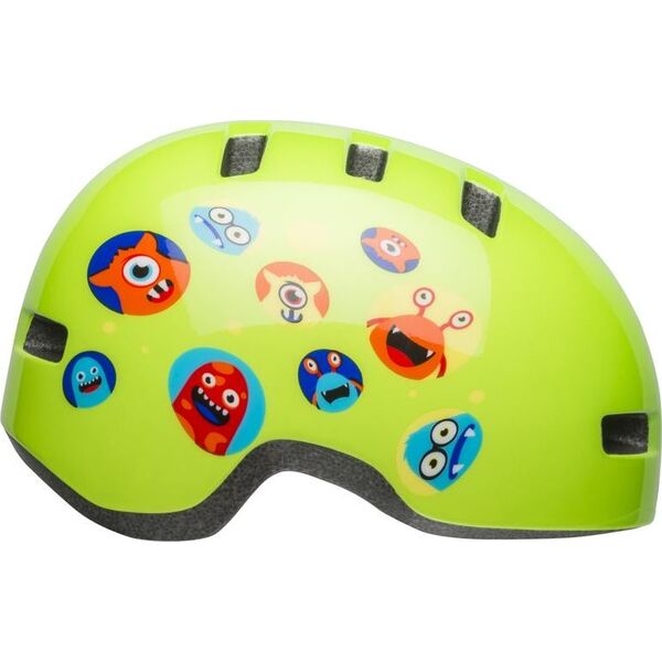 Bell Kask dziecięcy Lil Ripper monsters gloss green r. S (48–55 cm) (BEL-71043)