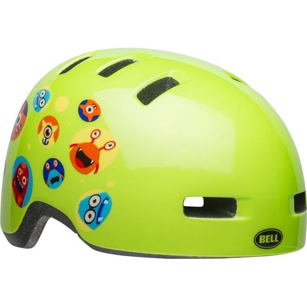 Bell Kask dziecięcy Lil Ripper monsters gloss green r. S (48–55 cm) (BEL-71043)