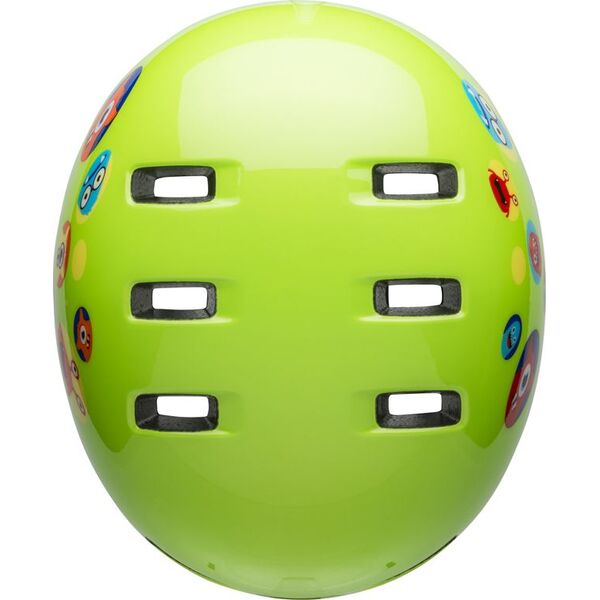 Bell Kask dziecięcy Lil Ripper monsters gloss green r. S (48–55 cm) (BEL-71043)