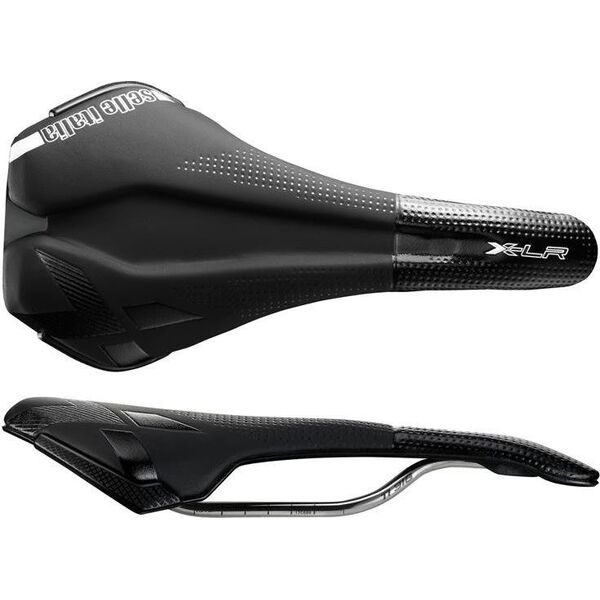 Selle Italia Siodło SELLE ITALIA X-LR S (id match - S1) TI 316 Tube 7, fibra-tek, 178g czarne (NEW)