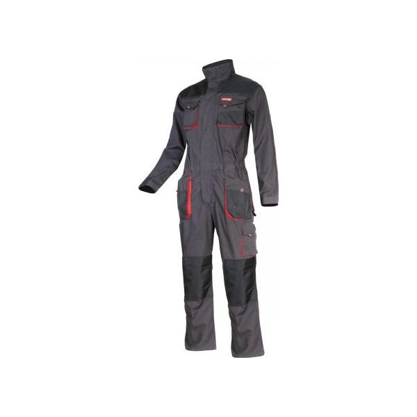 Lahti Pro Kombinezon Grafitowy, czerwony 2L/54 (L4150354)