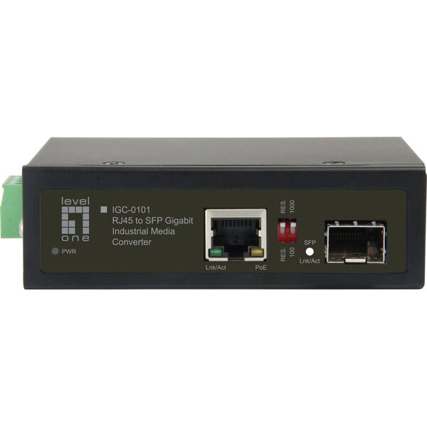 Konwerter światłowodowy LevelOne LevelOne Konverter IGC-0101 10/100/1000>SFP