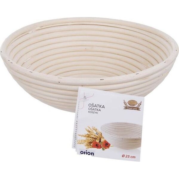 Orion Koszyk do wyrastania chleba rattanowy okrągły 25cm uniwersalny