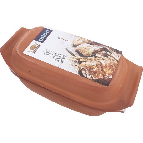 Orion Forma ceramiczna do pieczenia chleba na chleb z pokrywką uniwersalny