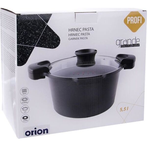 Orion Garnek do makaronu 24 cm GRANDE funkcja odcedzania uniwersalny