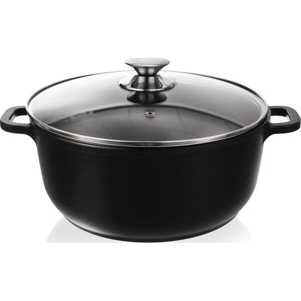 Orion Garnek GRANITOWY 28 cm indukcja GRANDE 7L ORION uniwersalny