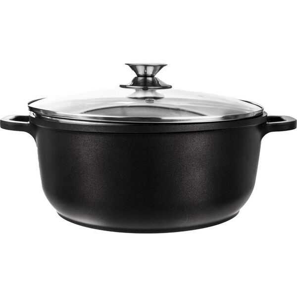 Orion Garnek GRANITOWY 28 cm indukcja GRANDE 7L ORION uniwersalny