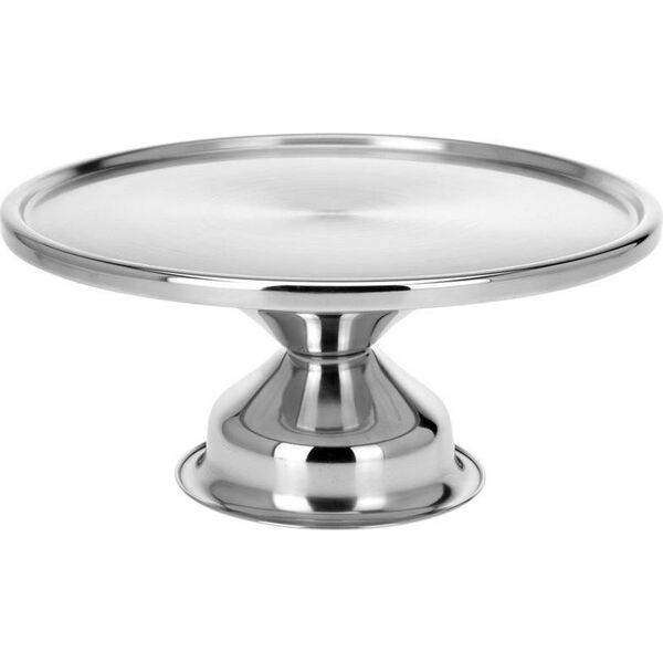Excellent Houseware Patera / tortownica / taca stalowa na tort ciasto uniwersalny