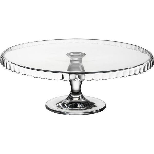 Orion Patera / taca / tortownica szklana OKRĄGŁA 32 cm uniwersalny