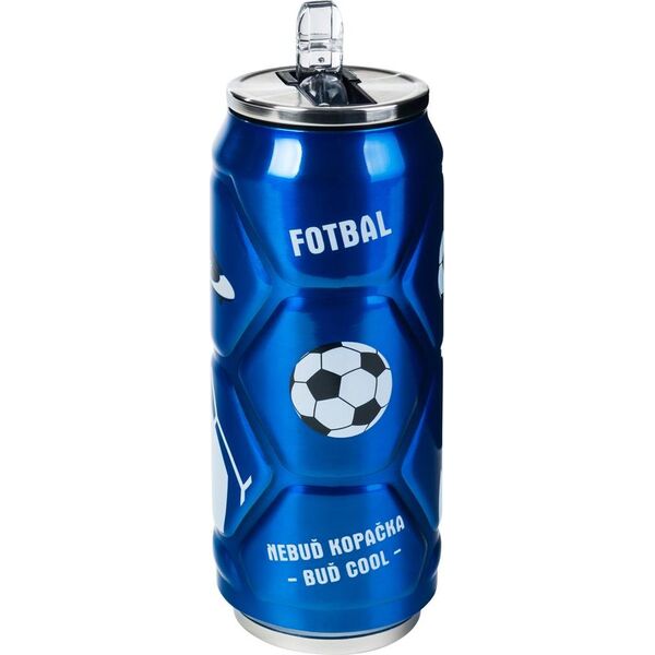Orion Kubek termiczny Puszka Piłka 0.5L niebieski