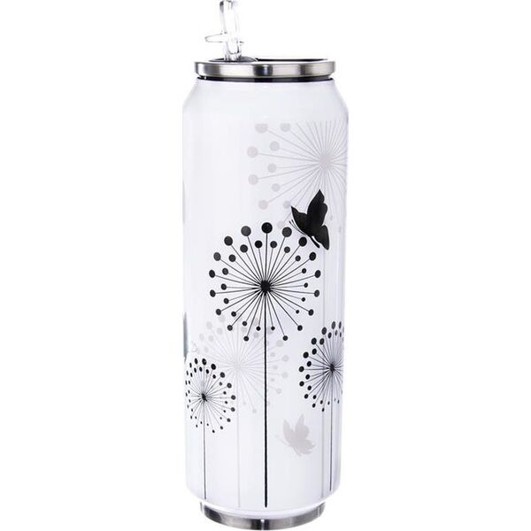 Orion Kubek termiczny Puszka Motyl 0.7L biały