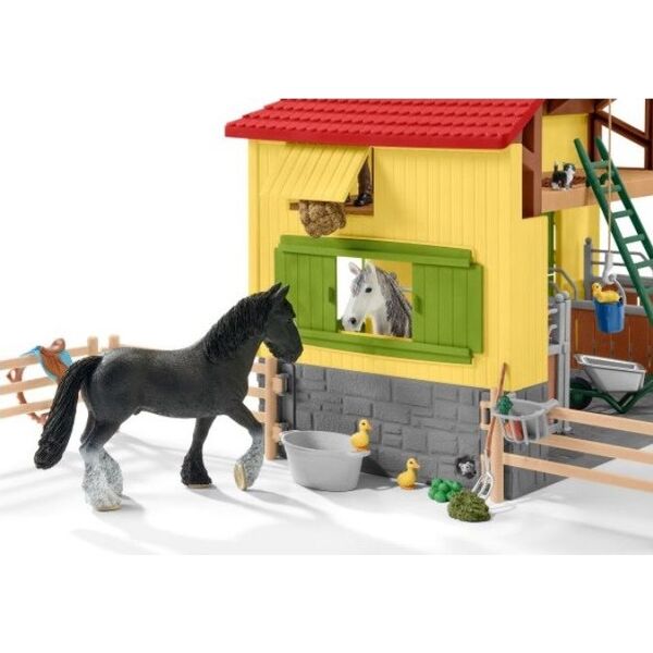Figurka Schleich Końska stajnia (42485)