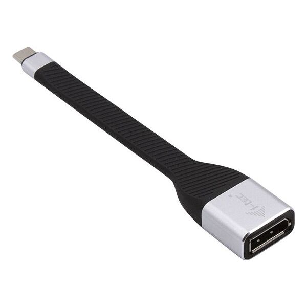 Adapter USB I-TEC USB-C - DisplayPort Srebrny  (C31FLATDP60HZ)