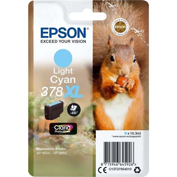 Tusz Epson Tusz 378XL Cyan (C13T37954020)