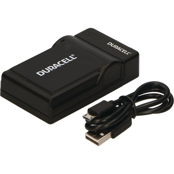 Ładowarka do aparatu Duracell Duracell Charger with USB Cable for Panasonic BCJ13E/BCG10