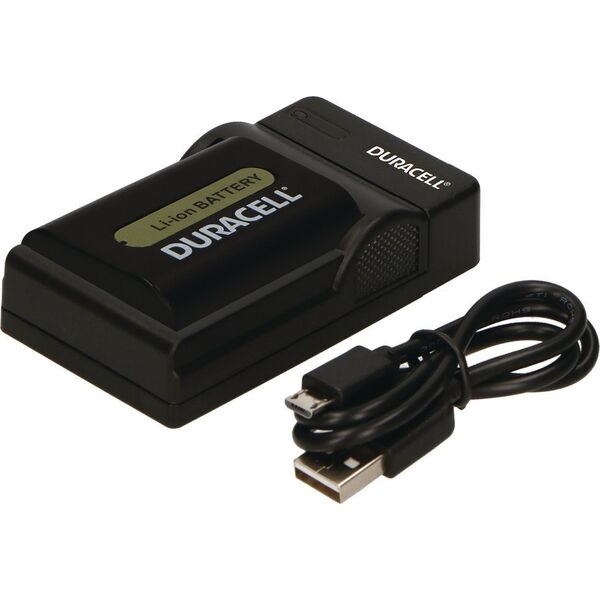 Ładowarka do aparatu Duracell Duracell Charger with USB Cable for DR9700A/NP-FH50