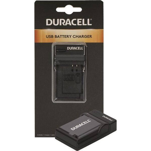 Ładowarka do aparatu Duracell Duracell Charger with USB Cable for DR9675/NP-50/D-LI68