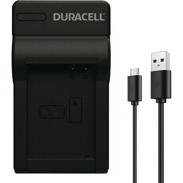 Ładowarka do aparatu Duracell Duracell Charger with USB Cable for DRC10L/NB-10L