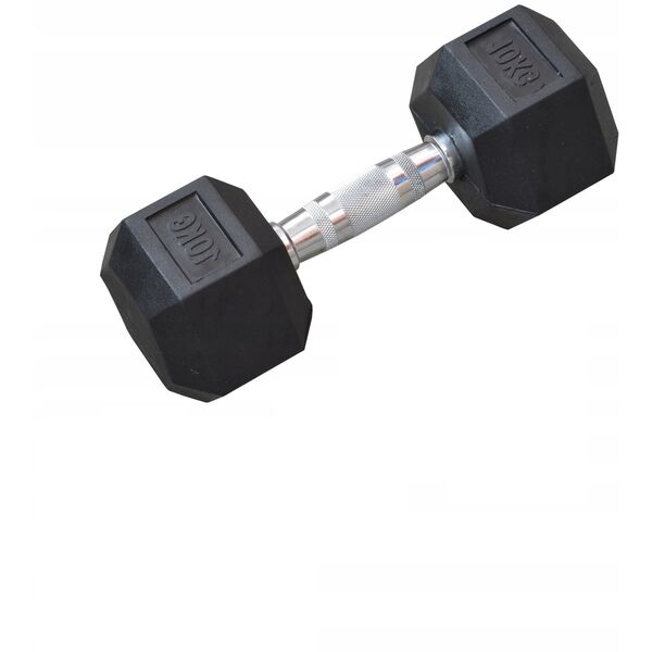 Eb Fit ‎‎Hantel Hex gumowany 1 x 10 kg