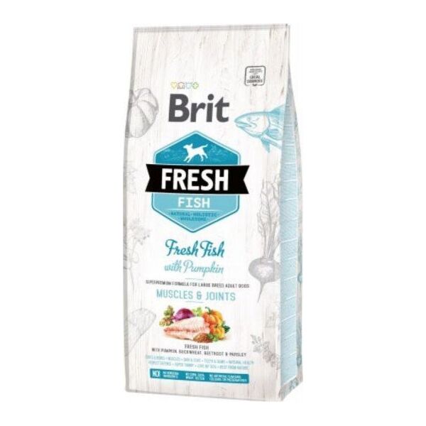 Brit Brit Fresh Dog Adult Large Fish & Pumpkin 12kg