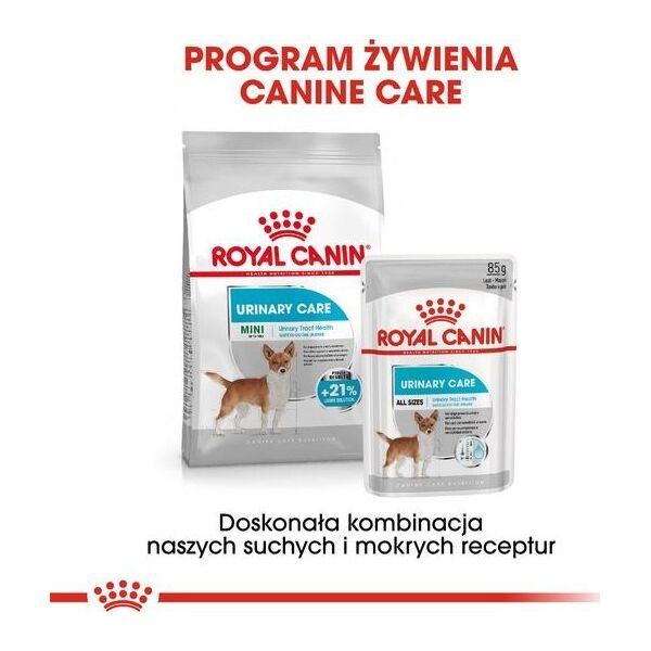 Royal Canin Royal Canin Mini Urinary Care karma sucha dla psów dorosłych ras małych do 10 kg z wrażliwym układem moczowym 3kg